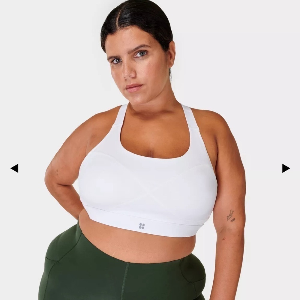 Sweaty Betty Power Medium Support Sports Bra White